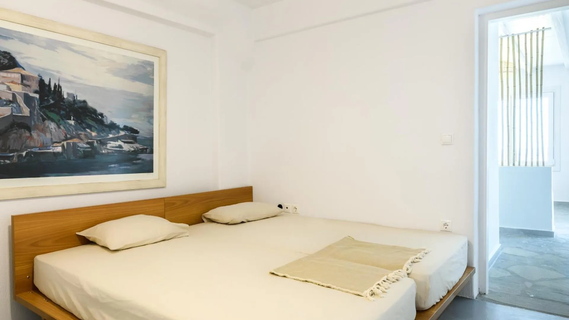 펜션 Emerald Bay 4Br With Pool By Lia Beach Mykonos Town